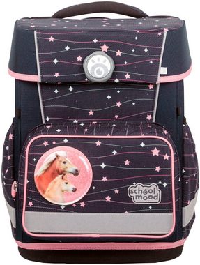 SCHOOL-MOOD® Schulranzen Champion, Ella (Pony) (Set, 7-tlg), aus recyceltem Material