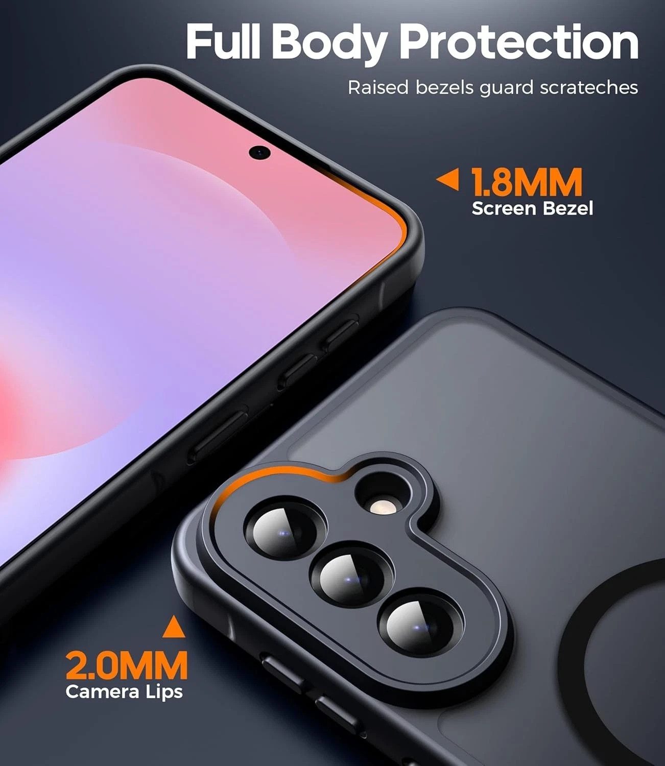 MSM Protech Handyhülle Hülle + 2X Schutzglas für Samsung Galaxy A37 5G Panzerfolie Full 9H – Bild 2 von 5