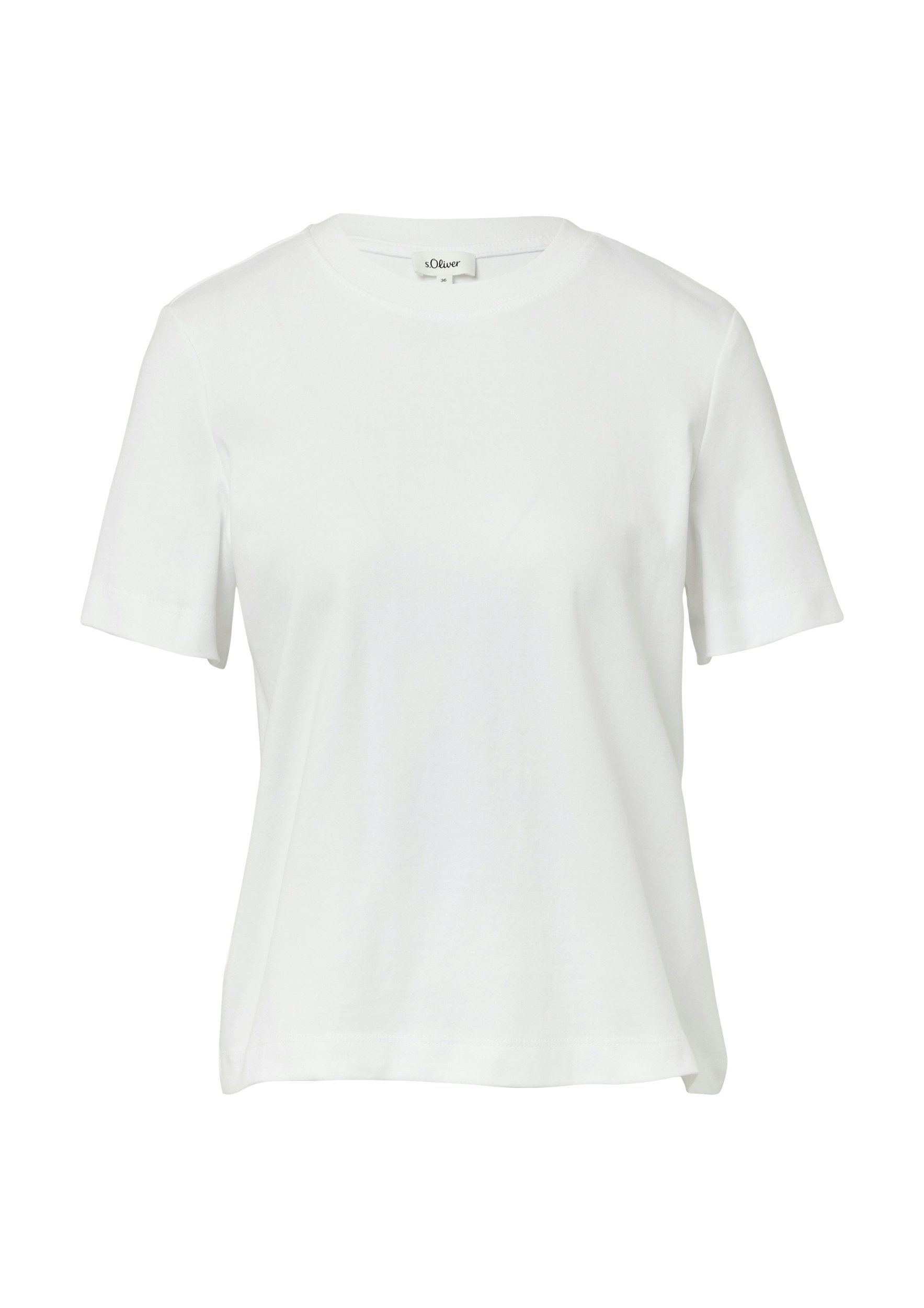 s.Oliver Kurzarmshirt T-Shirt s.Oliver - Basic Shirt kurzarm