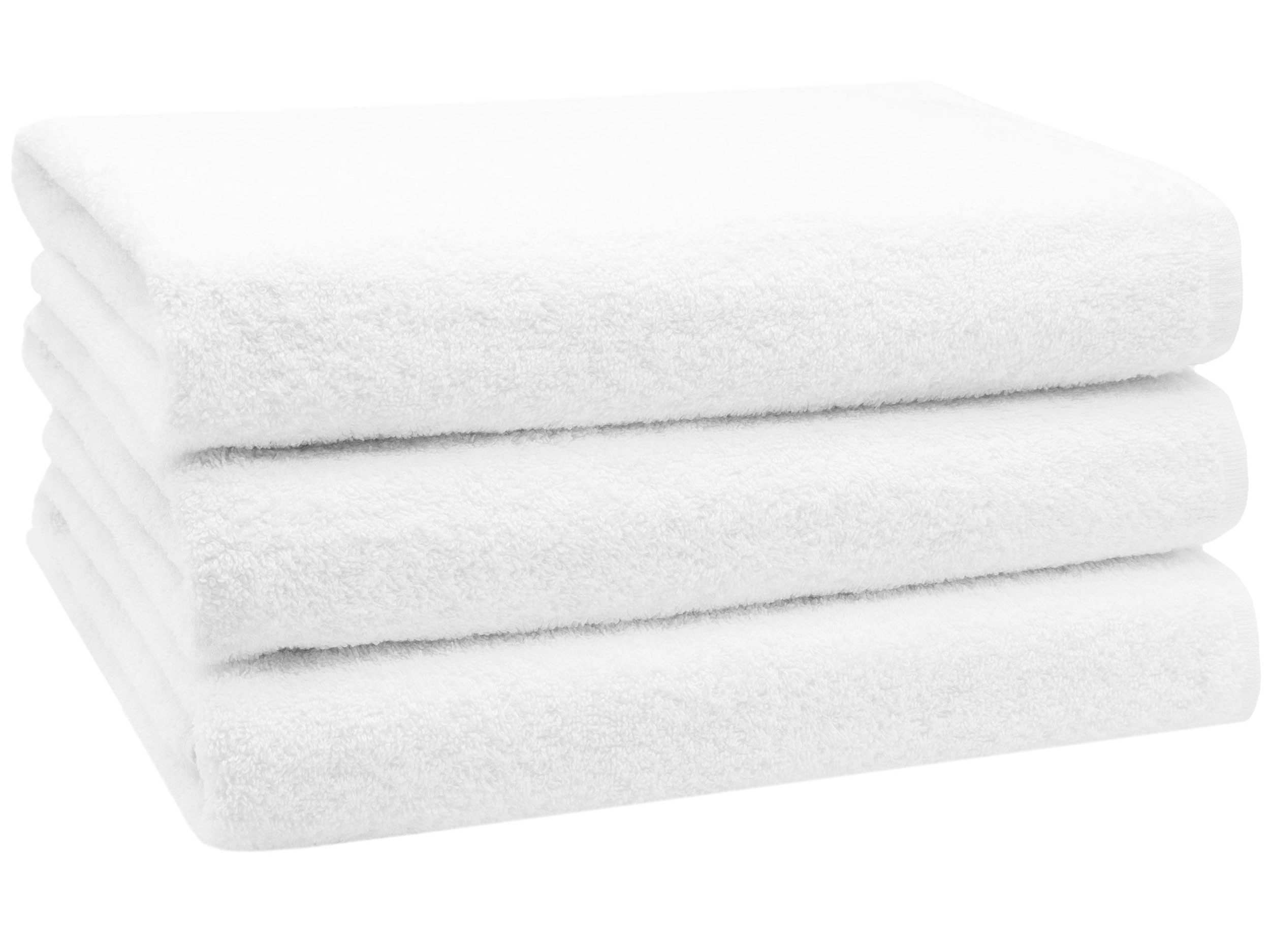 ZOLLNER Duschtücher, Walkfrottier (3-St), Robust, langlebig, günstig online kaufen