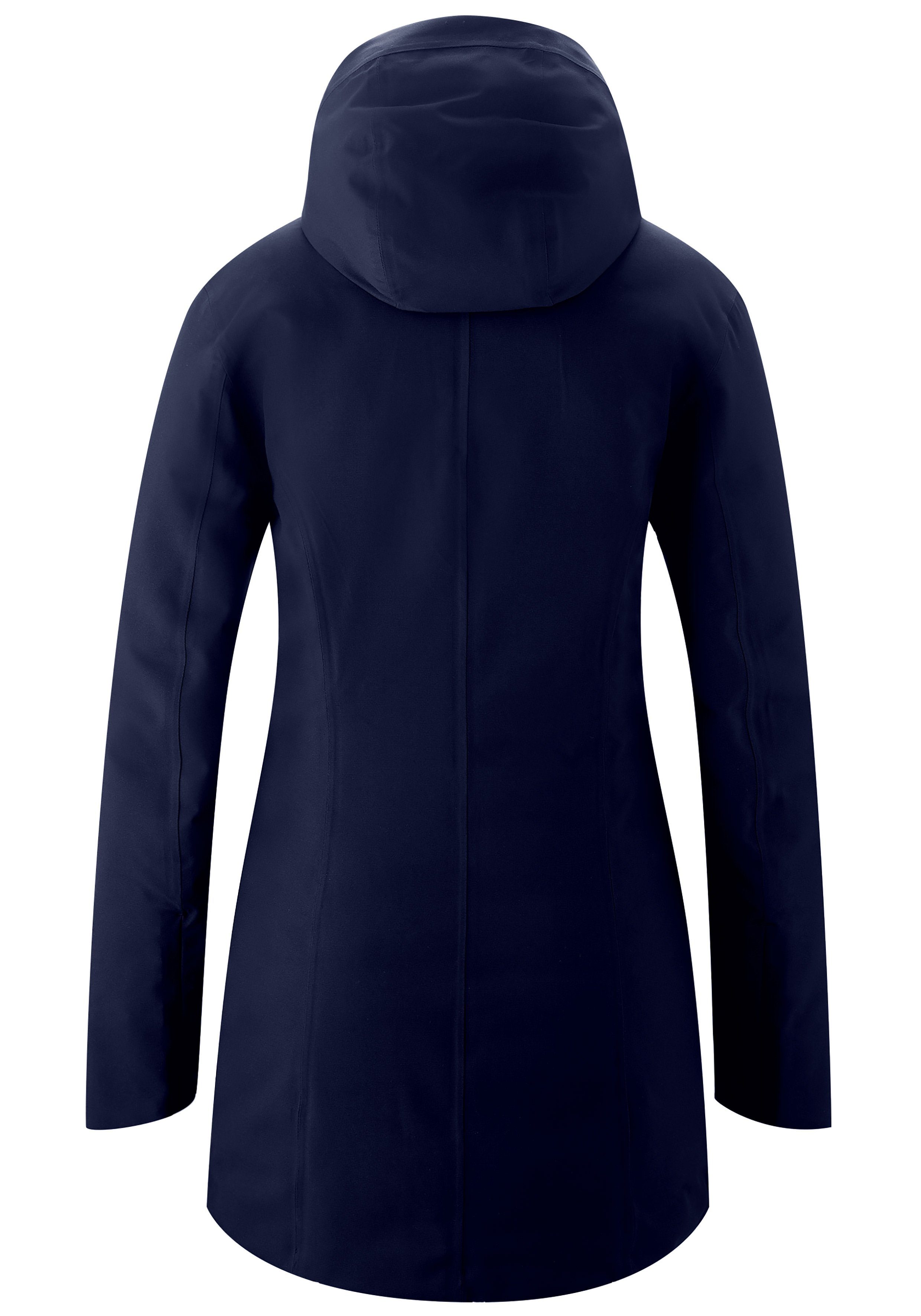 Maier Sports Funktionsjacke Henni Sportlicher Outdoormantel für Outdoor und City, leicht wattiert