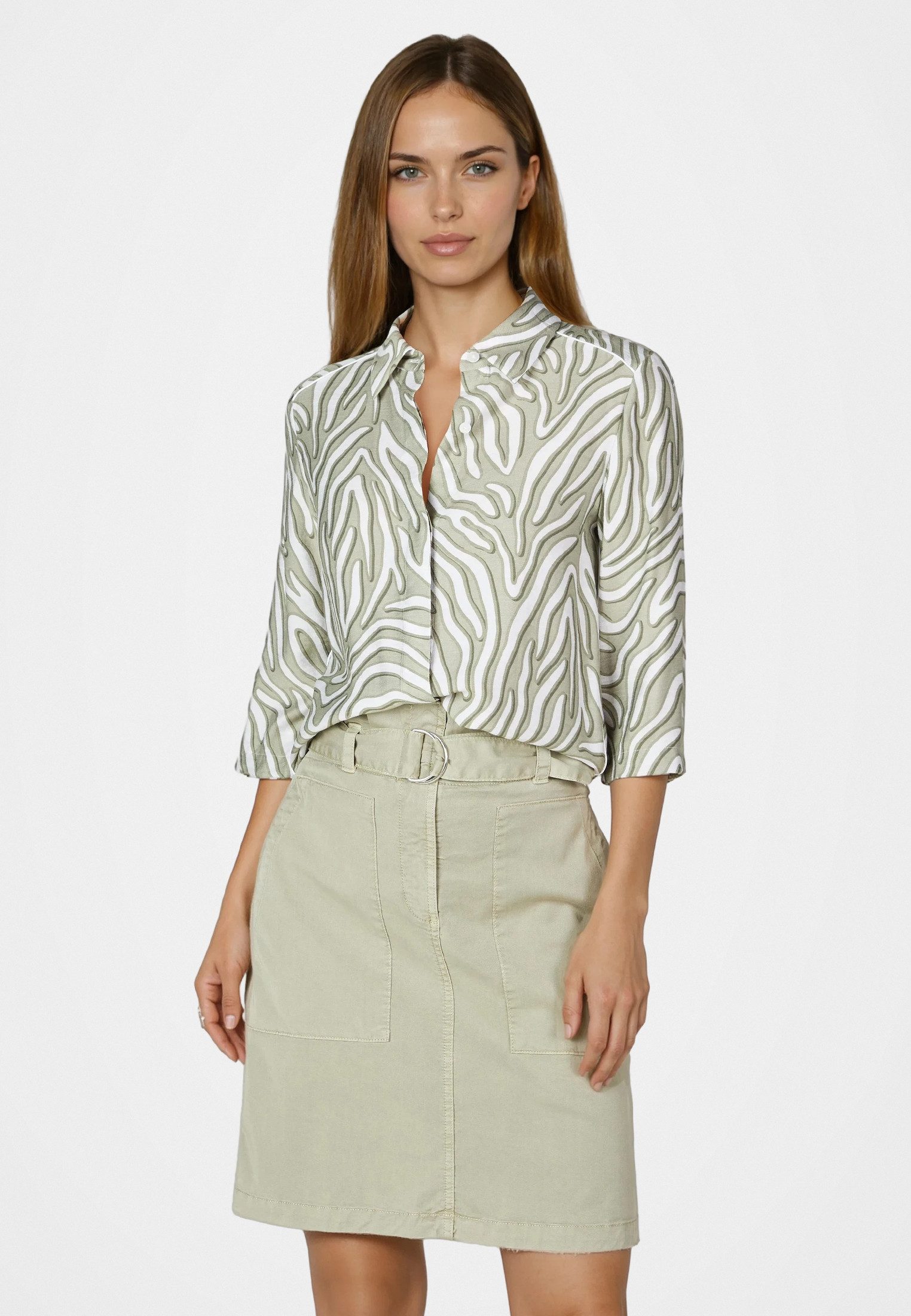 MARC AUREL Druckbluse mit Print