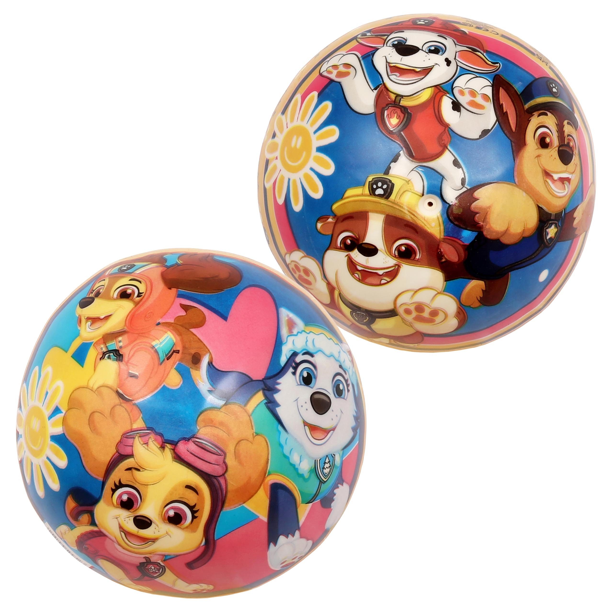 PAW PATROL Flummi Paw Patrol Gummiball 23 cm, leicht, zum Spielen für Kinder 10 Monate +