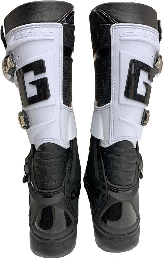 Motocross Light-Welt Stiefel Gaerne GX-1 Black/White Motorradstiefel Evo