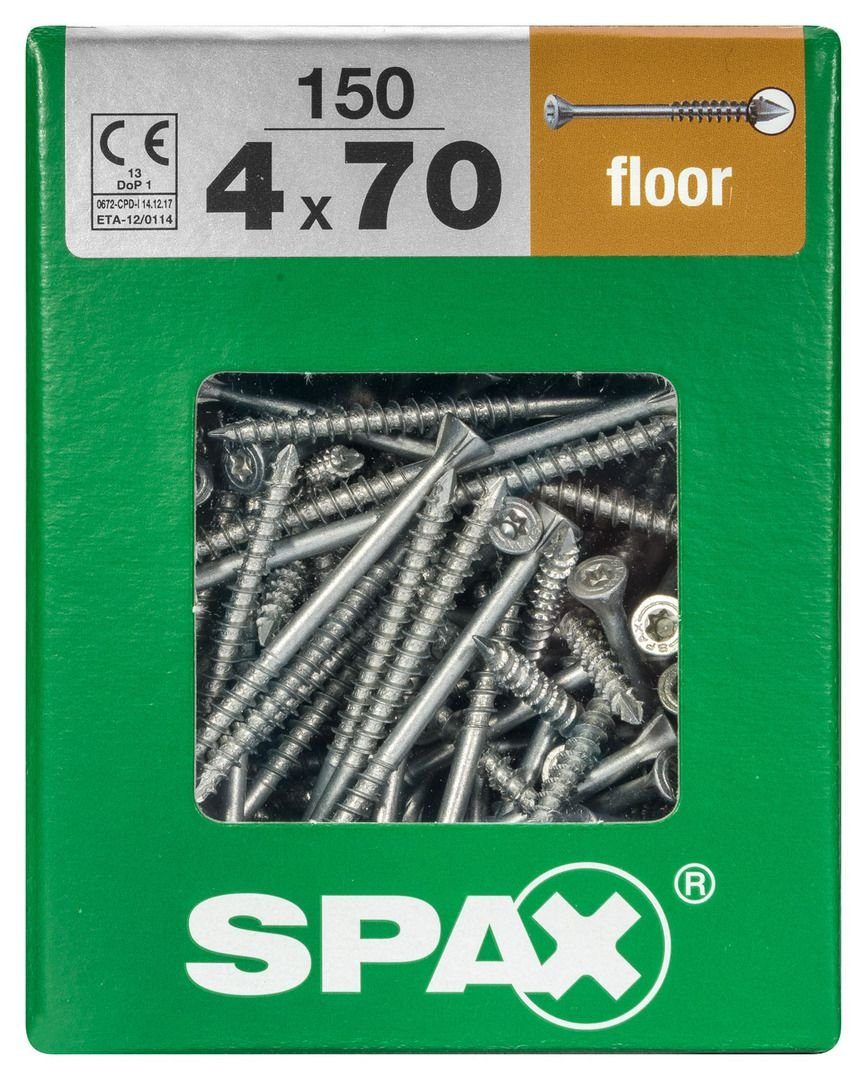 SPAX Terrassenschraube Spax Dielenschrauben 4.0 x 70 mm TX 10 - 150 Stk.