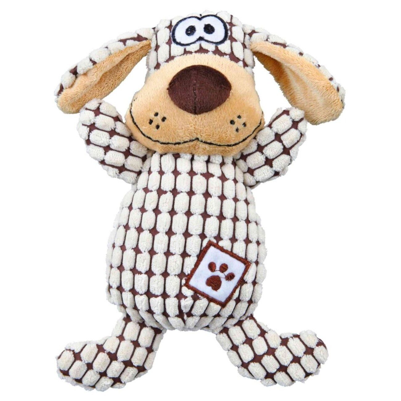 TRIXIE Tierkuscheltier Hund und Stoff, Polyester