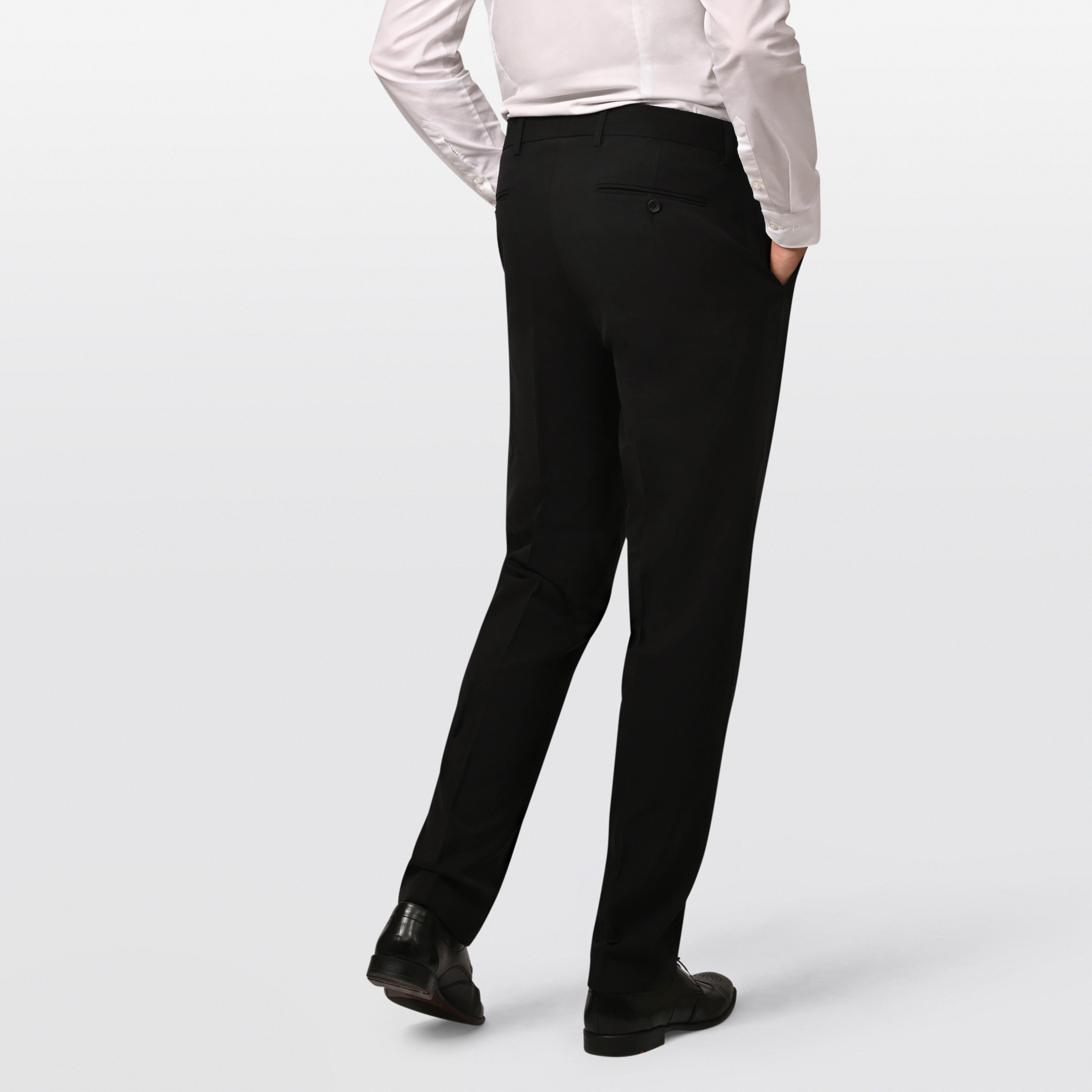 Hirschthal Anzughose Herren Business Anzughose Slim-Fit und Regular-Fit Hose in Kurz-, Lang- und Normalgrößen