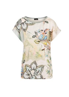 GOLDNER Print-Shirt Blusenshirt mit floralem Dessin