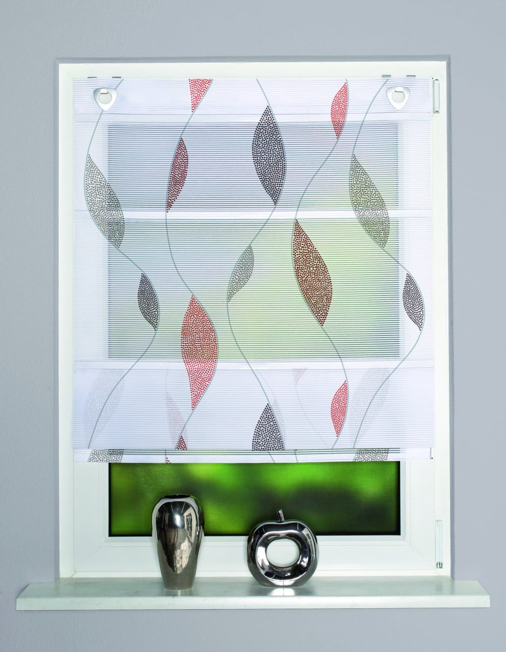 HOME WOHNIDEEN Magnetrollo Magnetrollo Bambus Paolo terra 130 x 100 cm