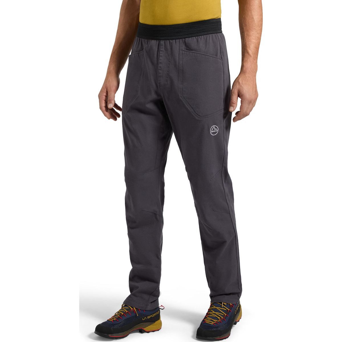 La Sportiva Outdoorhose Pueblo Pant Men Leichte, langlebige Kletterhose für Herren aus Baumwolle, ideal für