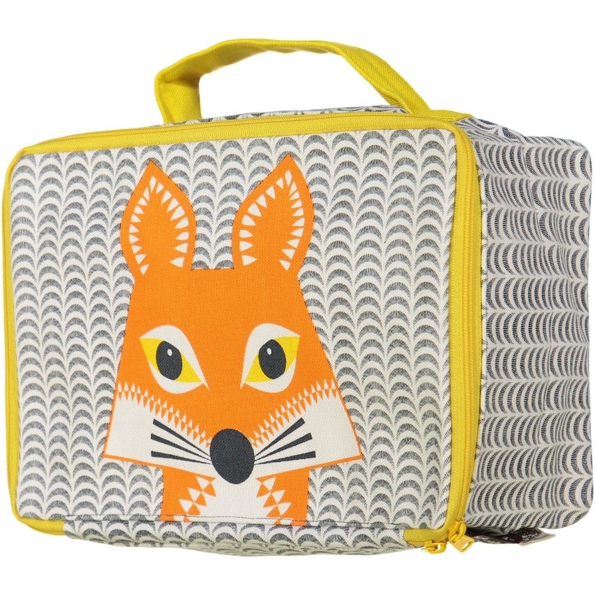 COQ EN PATE Kinderkoffer Kleiner Koffer Tasche aus Baumwolle Größe: 24 x 16,5 x 10 cm
