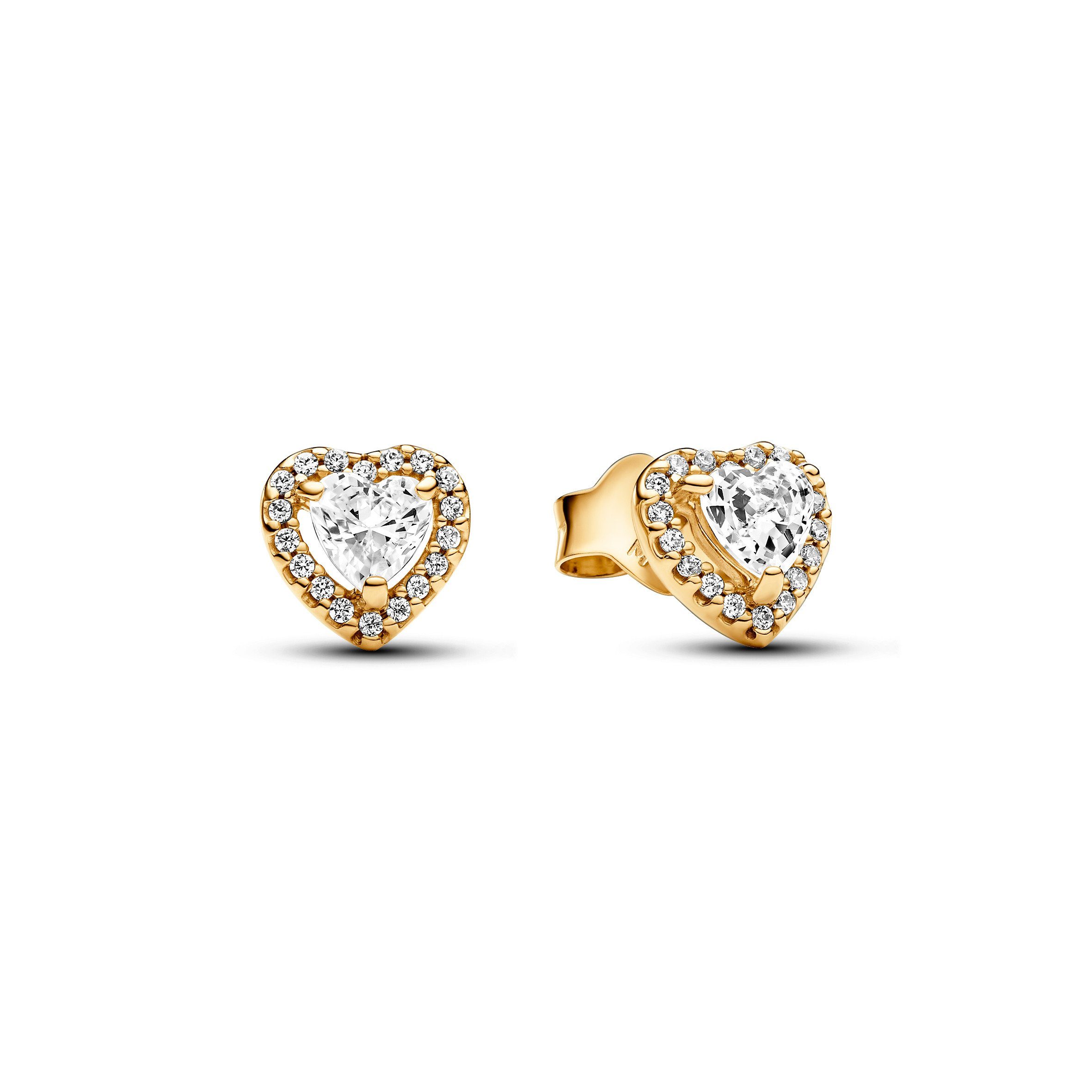 Pandora Ohrring-Set Pandora Ohrstecker Sparkling Heart günstig online kaufen