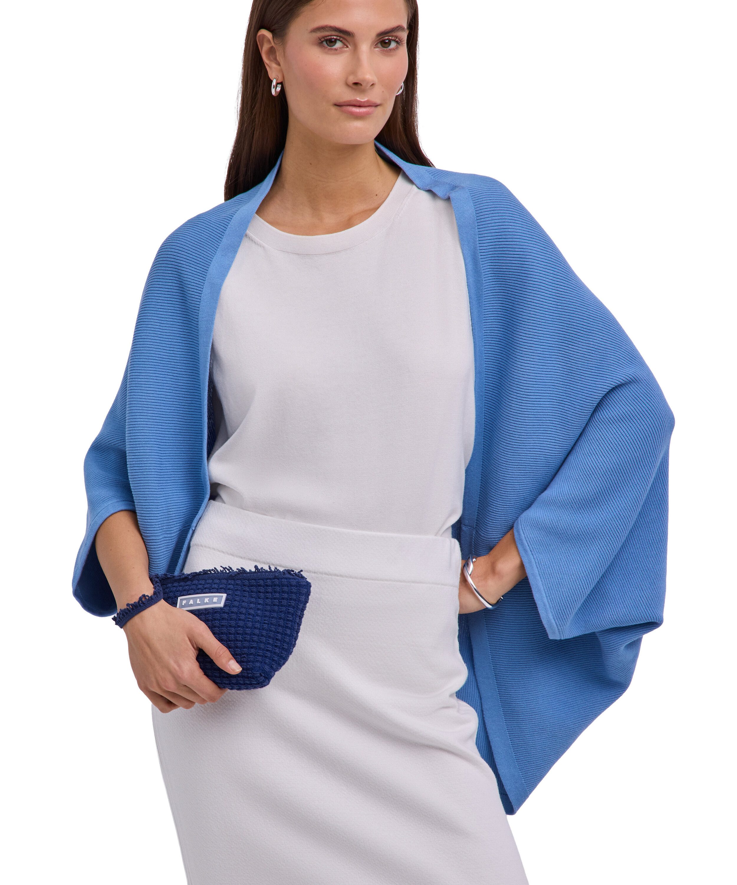 FALKE Schal Pure Cotton, (1-St. 1), mit Bio-Baumwolle