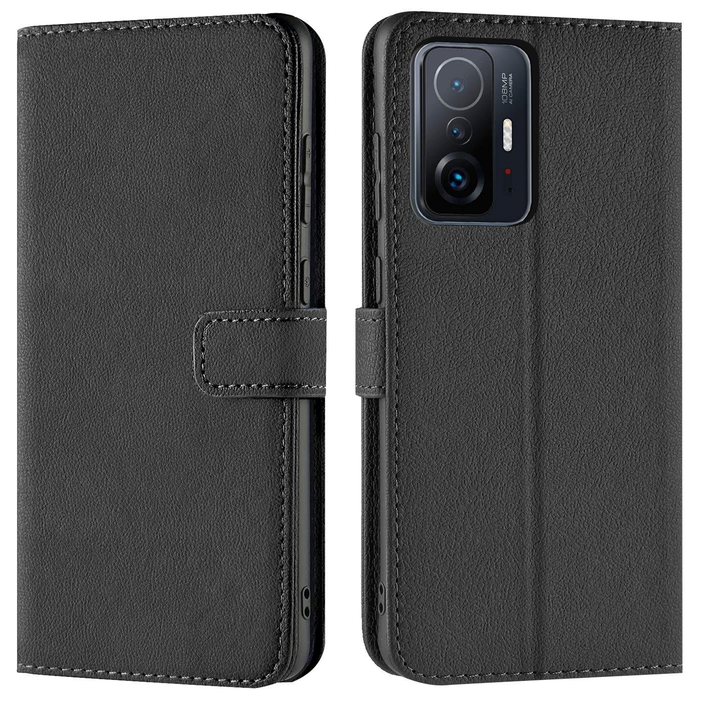 CoolGadget Handyhülle Wallet Klapp Tasche Book Case für Xiaomi Mi 11 T / Mi 11T Pro 6,67 Zoll, Hülle Klapphülle Flip Cover Etui Schutzhülle