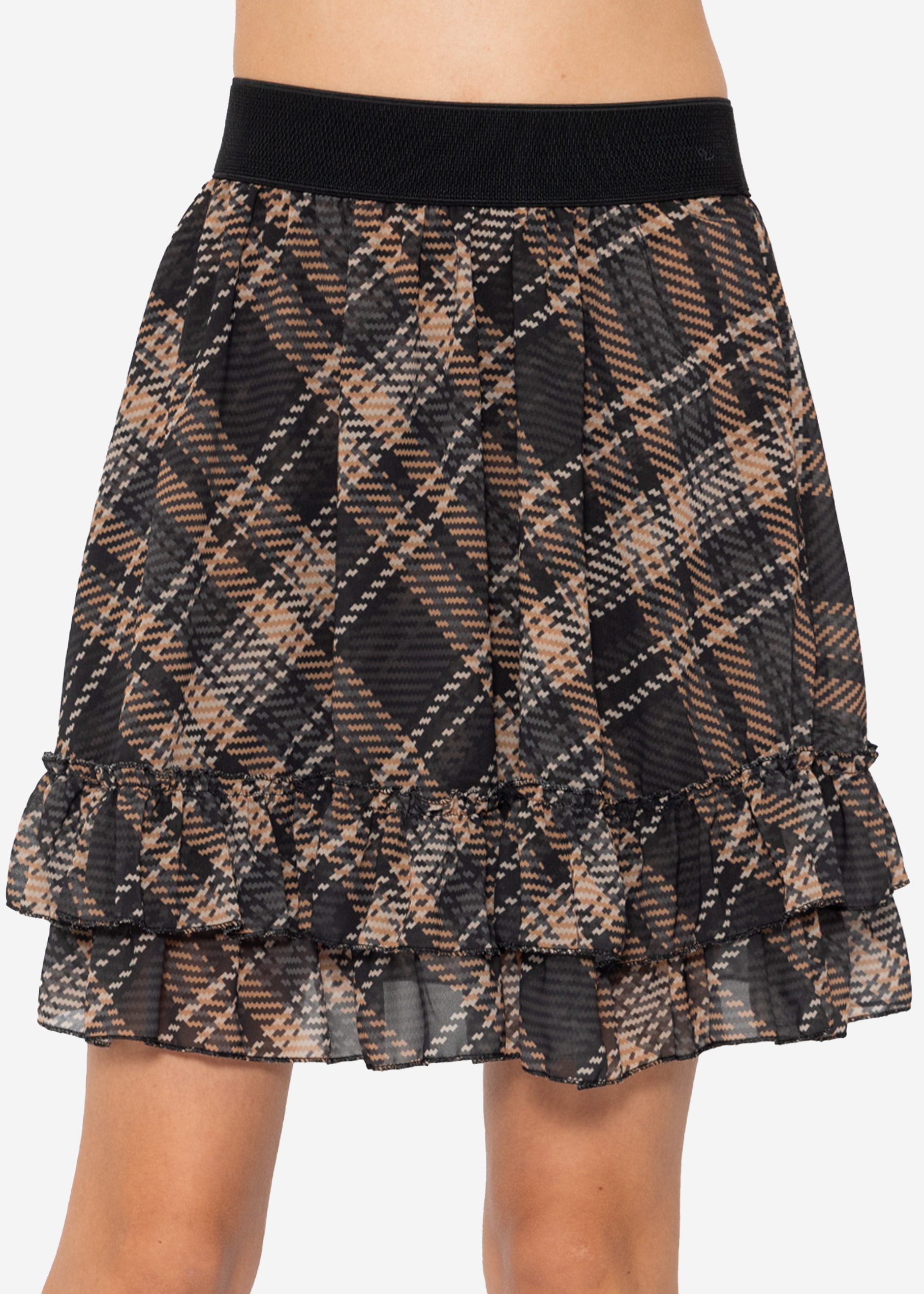 SASSYCLASSY Rüschenrock Rüschenrock Damen kurz in günstig online kaufen