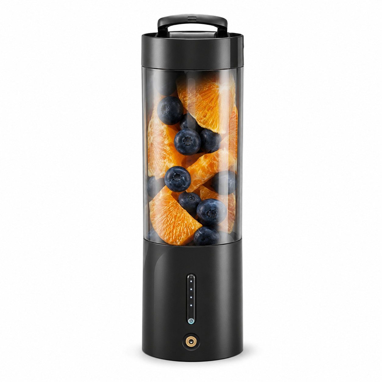 Tekoo Akku-Smoothie-Maker Tragbarer Standmixer 4000mAh Akku & 6 Edelstahl-Klingen, BPA-frei, 150 W, Magnetische Aufladung, 6 Edelstahlklingen, 20.000 U/min, BPA-frei