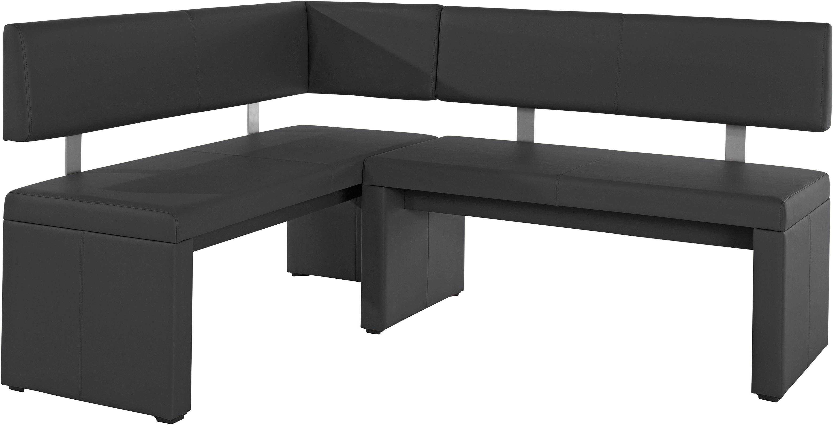 OTTO home Eckbank Charissa, in 3 Größen, verschiedene Qualitäten