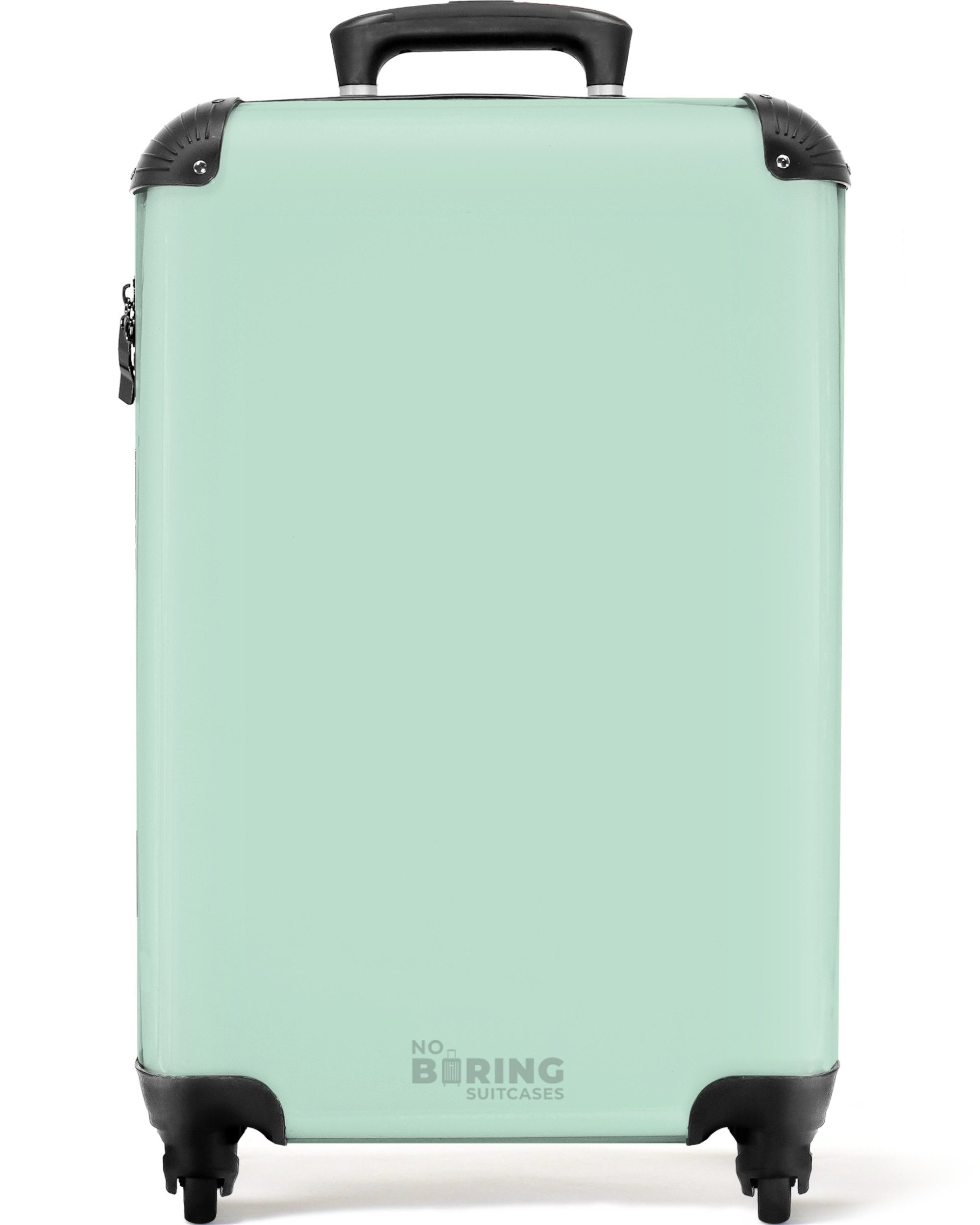 NoBoringSuitcases.com© Hartschalen-Trolley Pastellgrün 55x35x20cm, 4 Rollen günstig online kaufen