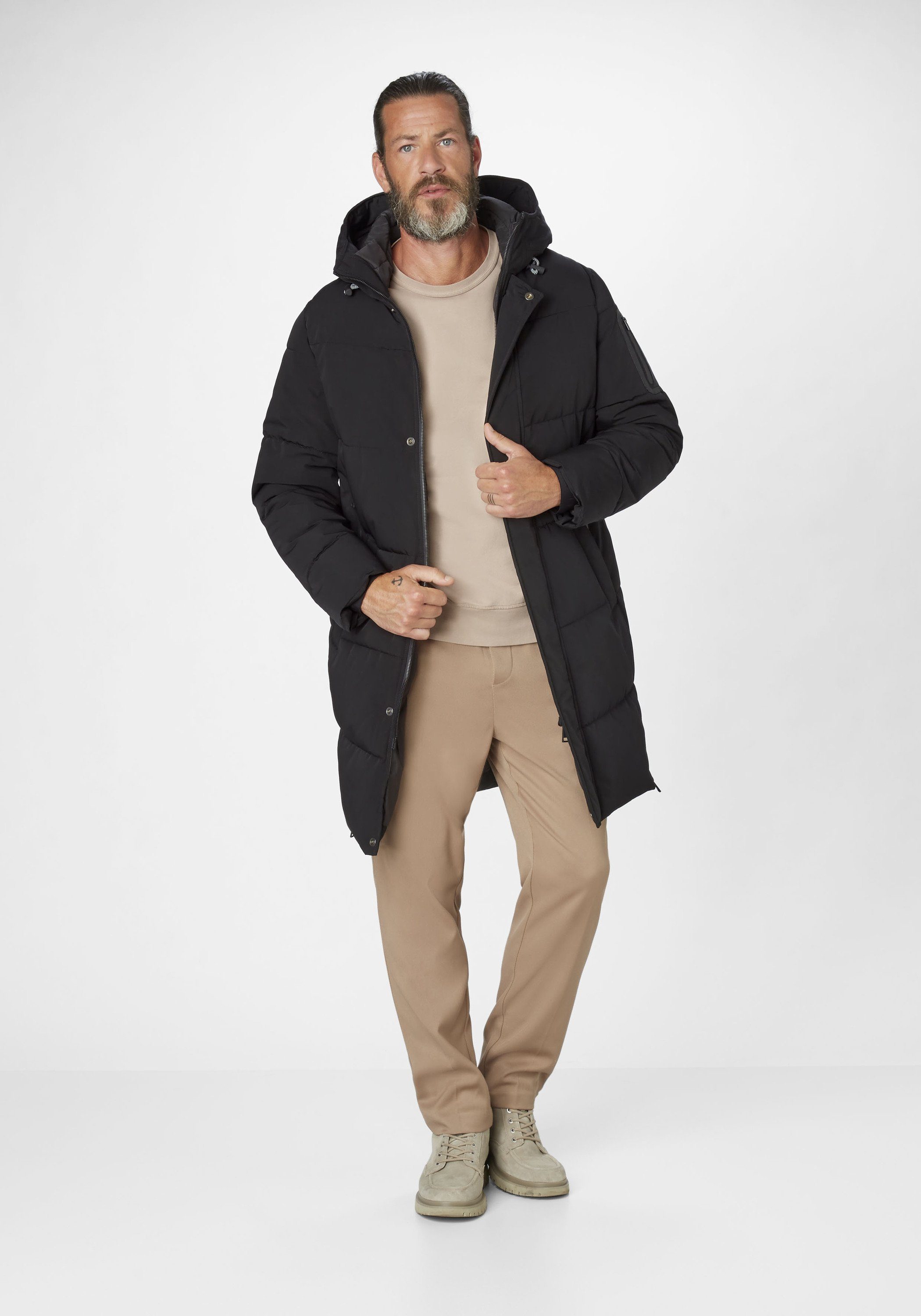 langer Winter Parka Extra für Parka Parka Franklin Tribeca Herren