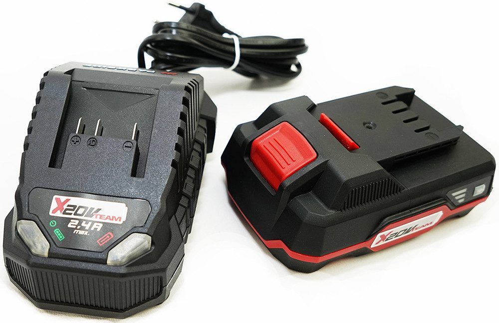 20V Akku 2Ah »PAP 20 B1« u. Ladegerät 2,4A »PLG 20 C1«, X 20 V Team Akku-Set