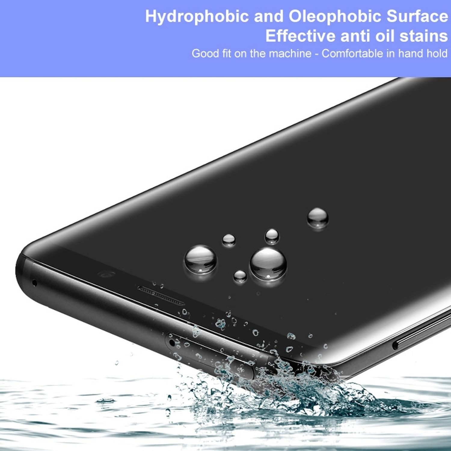 Wigento Handyhülle Für Honor Magic 7 Pro 4D Display Full Curved H9 Hart Glas Folie Schutz, Display Curved Panzer Schutz Glas – Bild 5 von 5