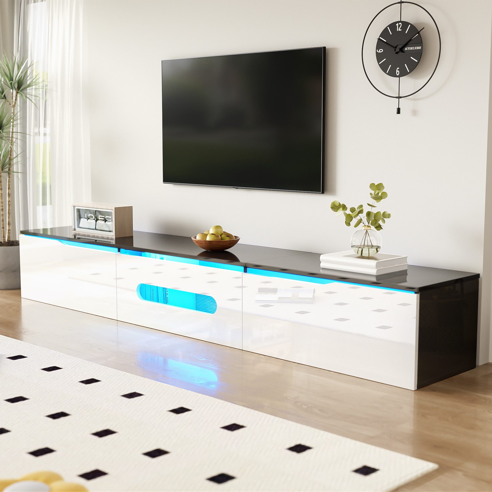 BlingBin TV-Schrank Minimalistisches TV-Lowboard TV-Möbel (1-St., günstig online kaufen