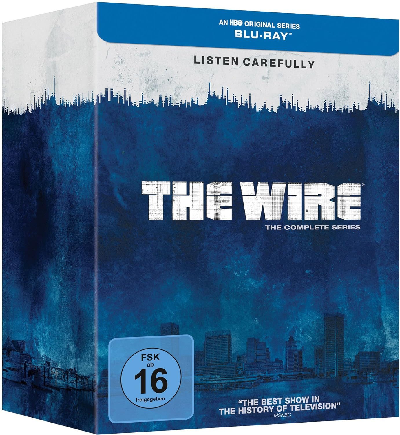 Universal Pictures Blu-ray The Wire: Die komplette Serie Limited Edition BluRay, (20-St., Box-Set), Staffel 1-6 + Bonusmaterial