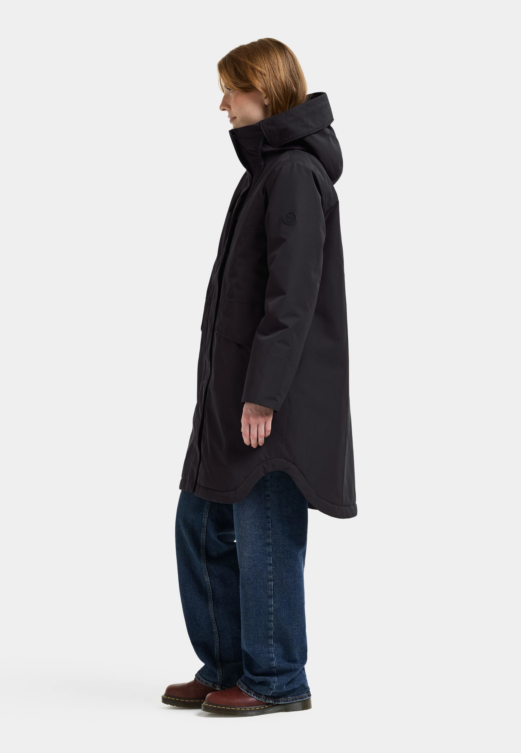 Didriksons Winterjacke Damen Winterparka Wasserdicht LILIAN mit Kapuze mit Taschen – Bild 3 von 5
