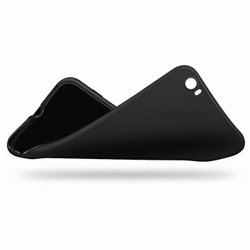 König Design Handyhülle Huawei P10 Plus, Huawei P10 Plus Handyhülle Backcover Schwarz