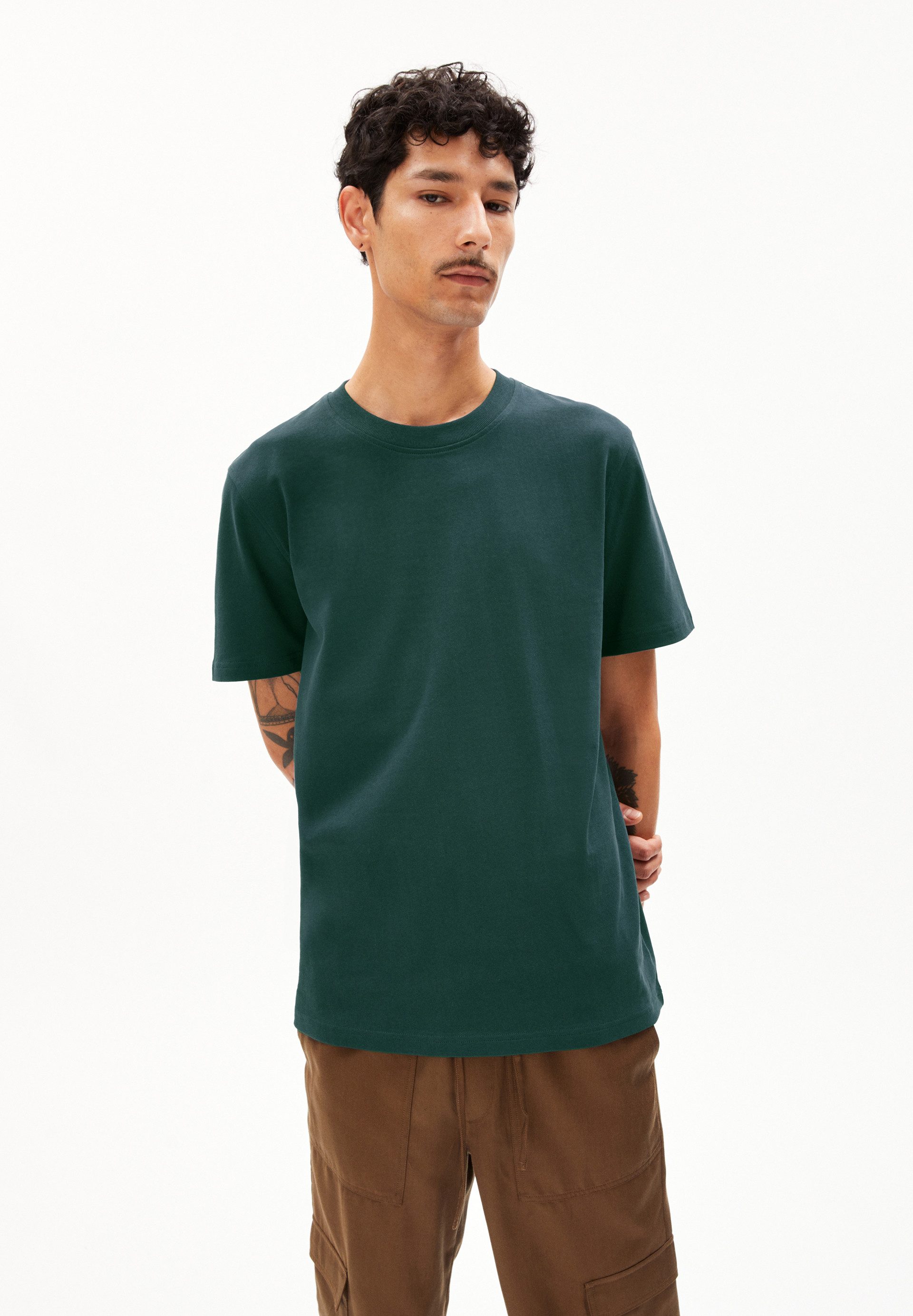 Armedangels T-Shirt MAARKOS (Relaxed Fit) Rundhalsausschnitt günstig online kaufen