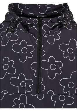 URBAN CLASSICS Windbreaker Urban Classics Herren Flower AOP Pull Over Jacket (1-St)