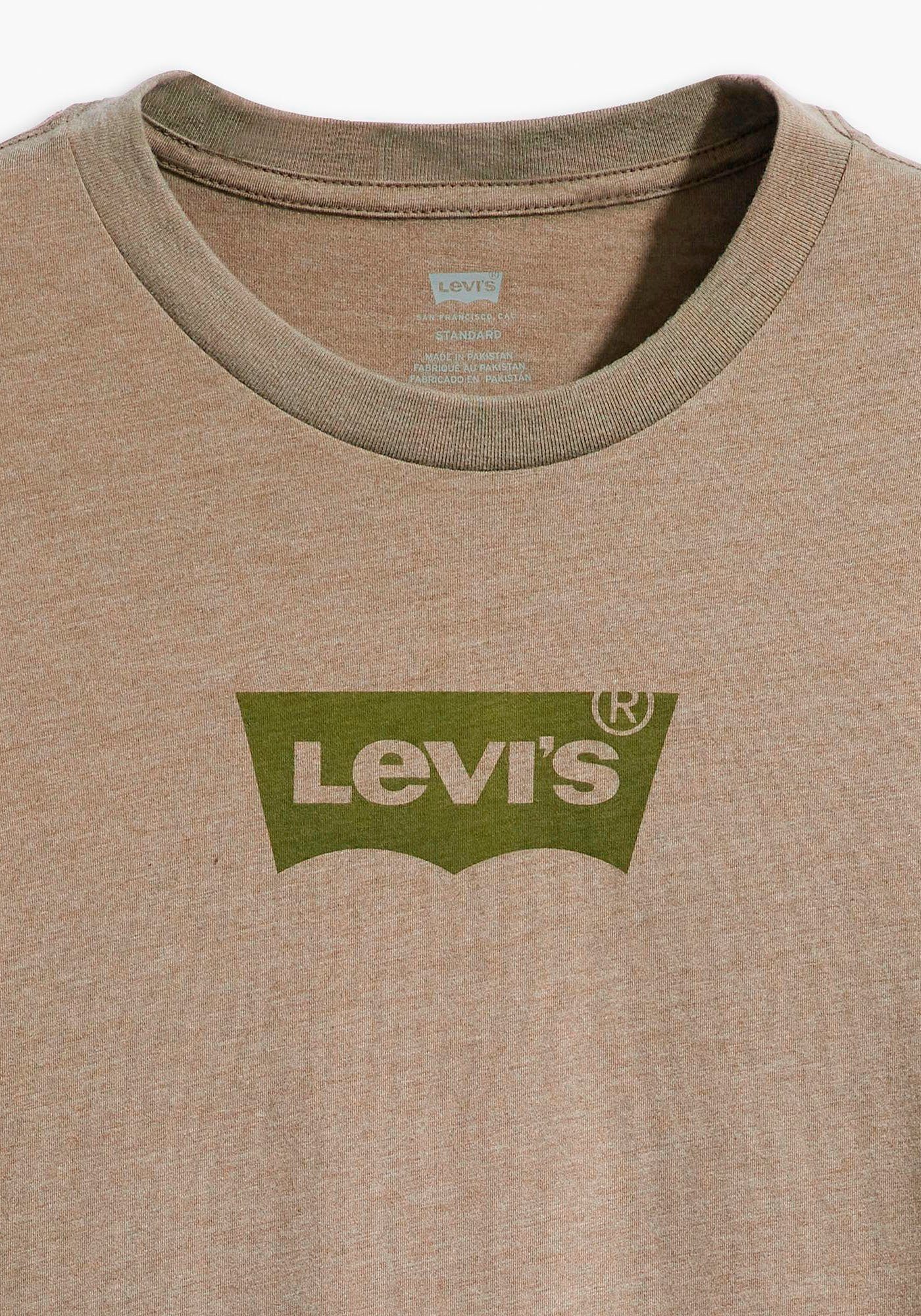 SM TEE CREWNECK SSNL Logo-Front-Print TRI-BLEND mit Levi's® T-Shirt BW