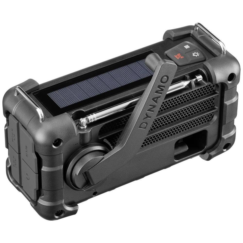 Sangean DAB+ Midnight Black DAB+/FM-RDS/Bluetooth Dig.Tuning A500481 Radio (Solarpanel, spritzwassergeschützt, staubdicht)