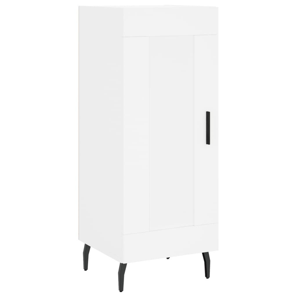 vidaXL Sideboard Sideboard Weiß 34,5x34x90 cm Holzwerkstoff (1 St)