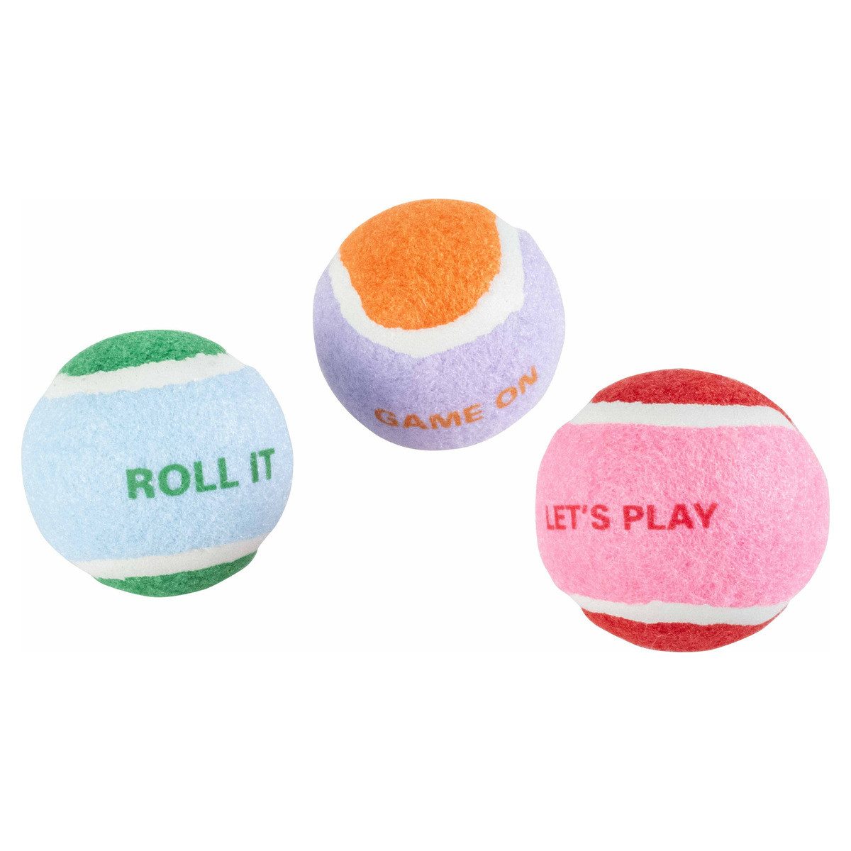 Tierball Hundespielzeug Tennisbälle Let's Play