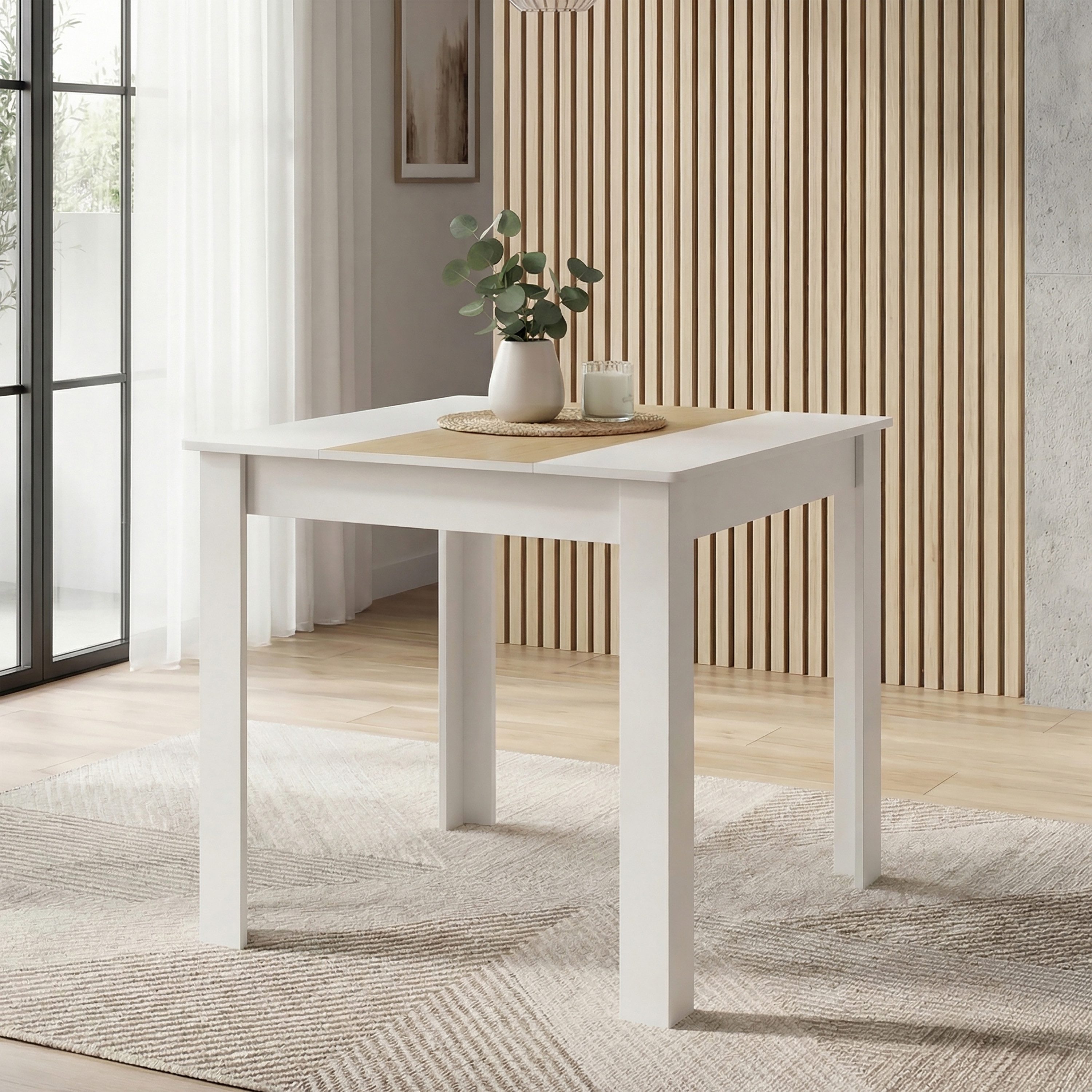 VCM Esstisch Esstisch Küchentisch B. 80 x T. 80 cm Disalo
