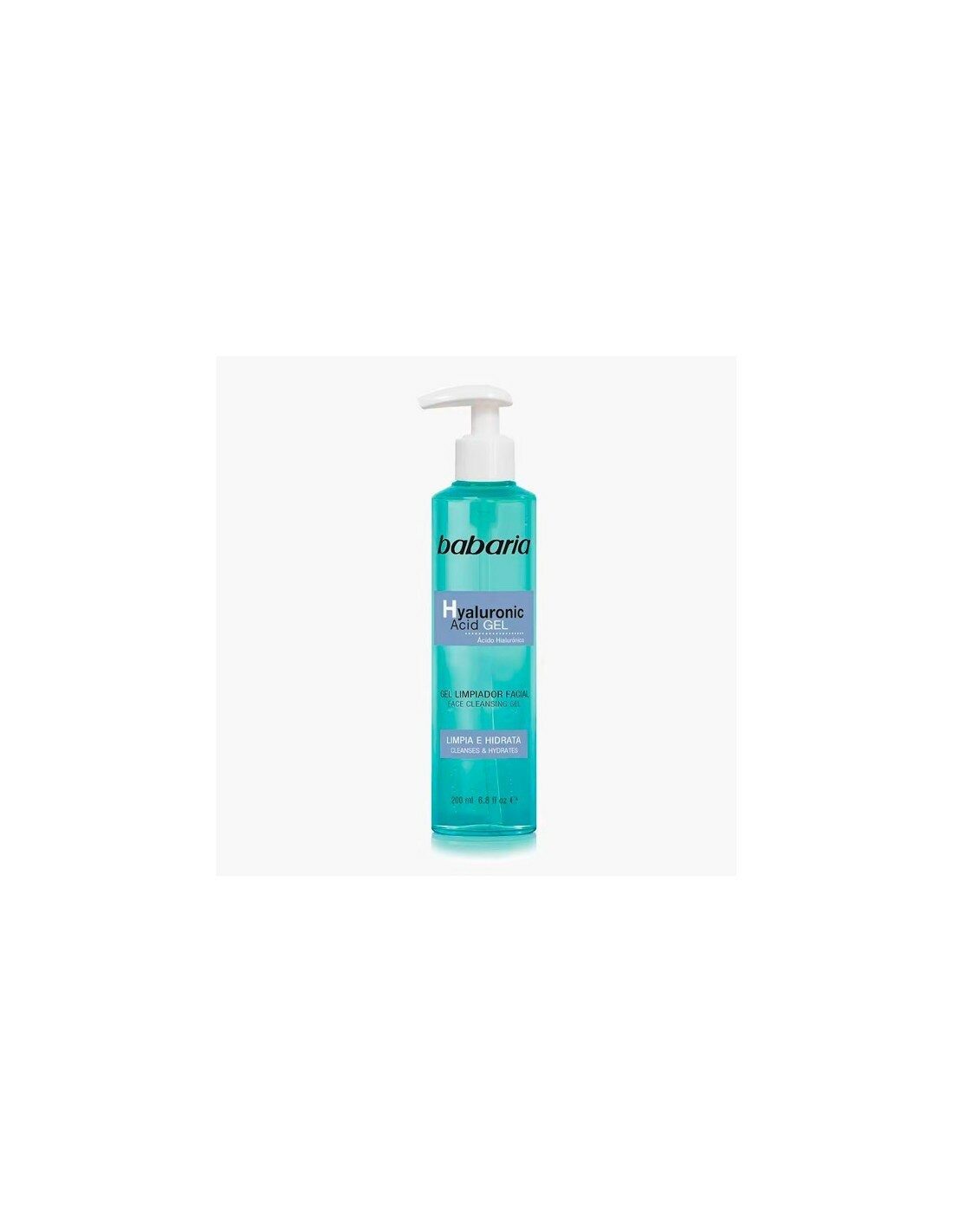 babaria Gesichtsreinigungsgel Facial Cleanser Hyaluronsäure 200 Ml