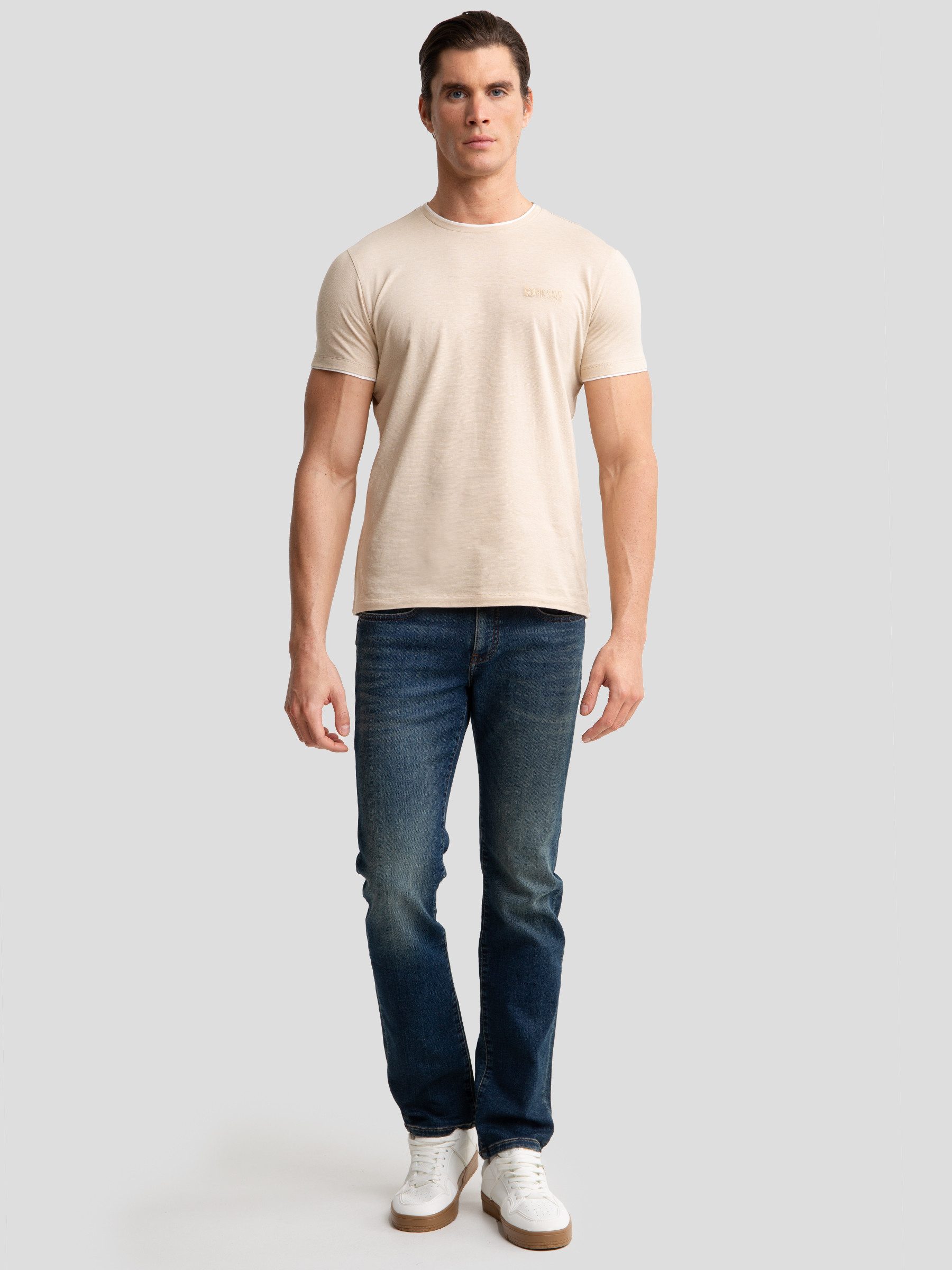 BIG STAR T-Shirt FREDRIS beige