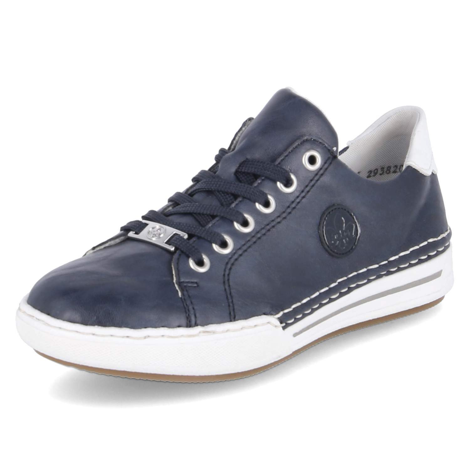 Rieker Rieker L7210-14 Damen Synthetik blau Schnürschuh günstig online kaufen