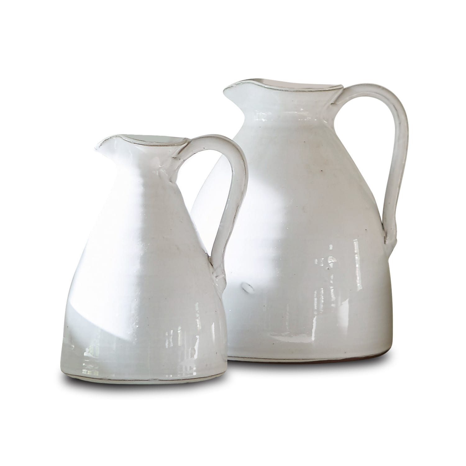Mirabeau Tischvase Vase 2er Set Yarick weiß