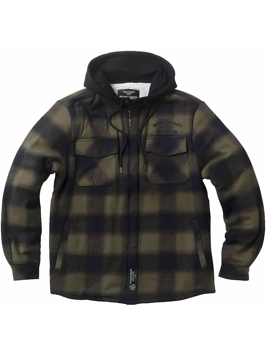 West Coast Choppers Kurzjacke Hell Bent Flannel Jacket
