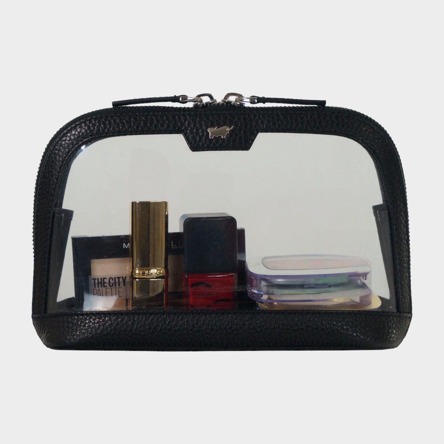 Braun Büffel Kulturbeutel Kosmetik Etui S schwarz günstig online kaufen