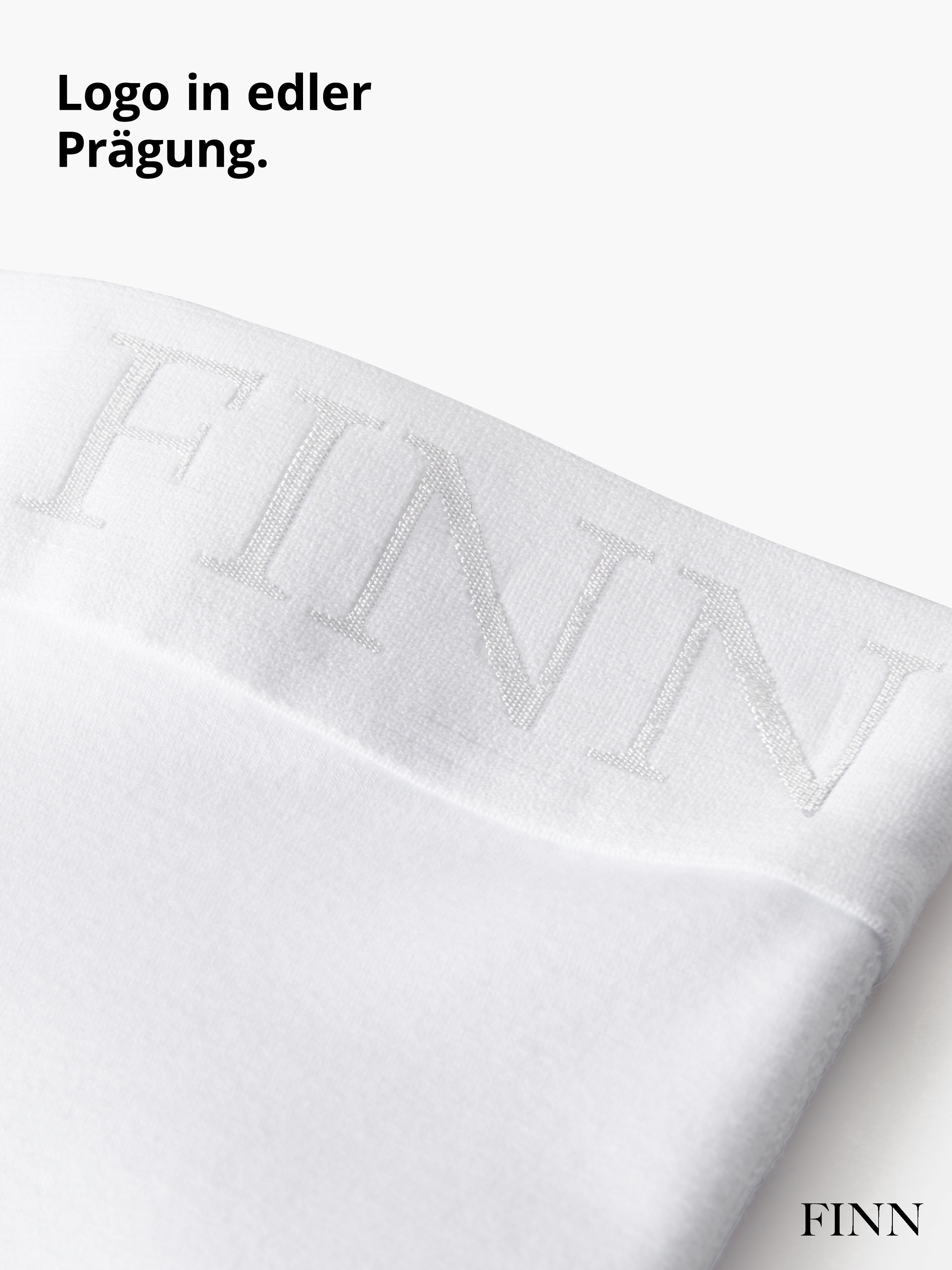 FINN Design Shapinghose Shapewear Herren starke eine Kompressions-Shorts Kompression, extra Kleidergröße weniger Weiß