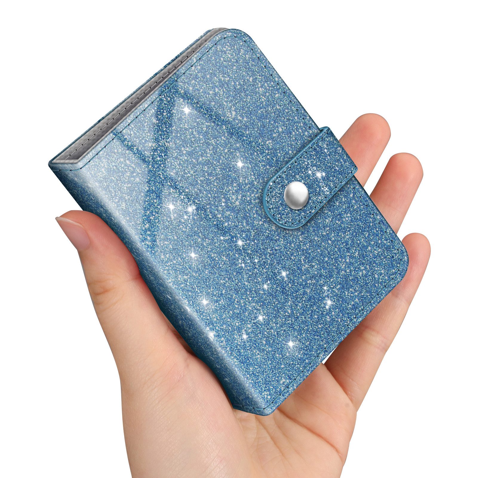 Fintie Fotoalbum Mini Fotoalbum für 2x3 Zoll Filme - 52 Taschen kleine Alben, für Fujifilm Instax Mini Sofortbildkamera/Polaroid Hi-Print Bilder