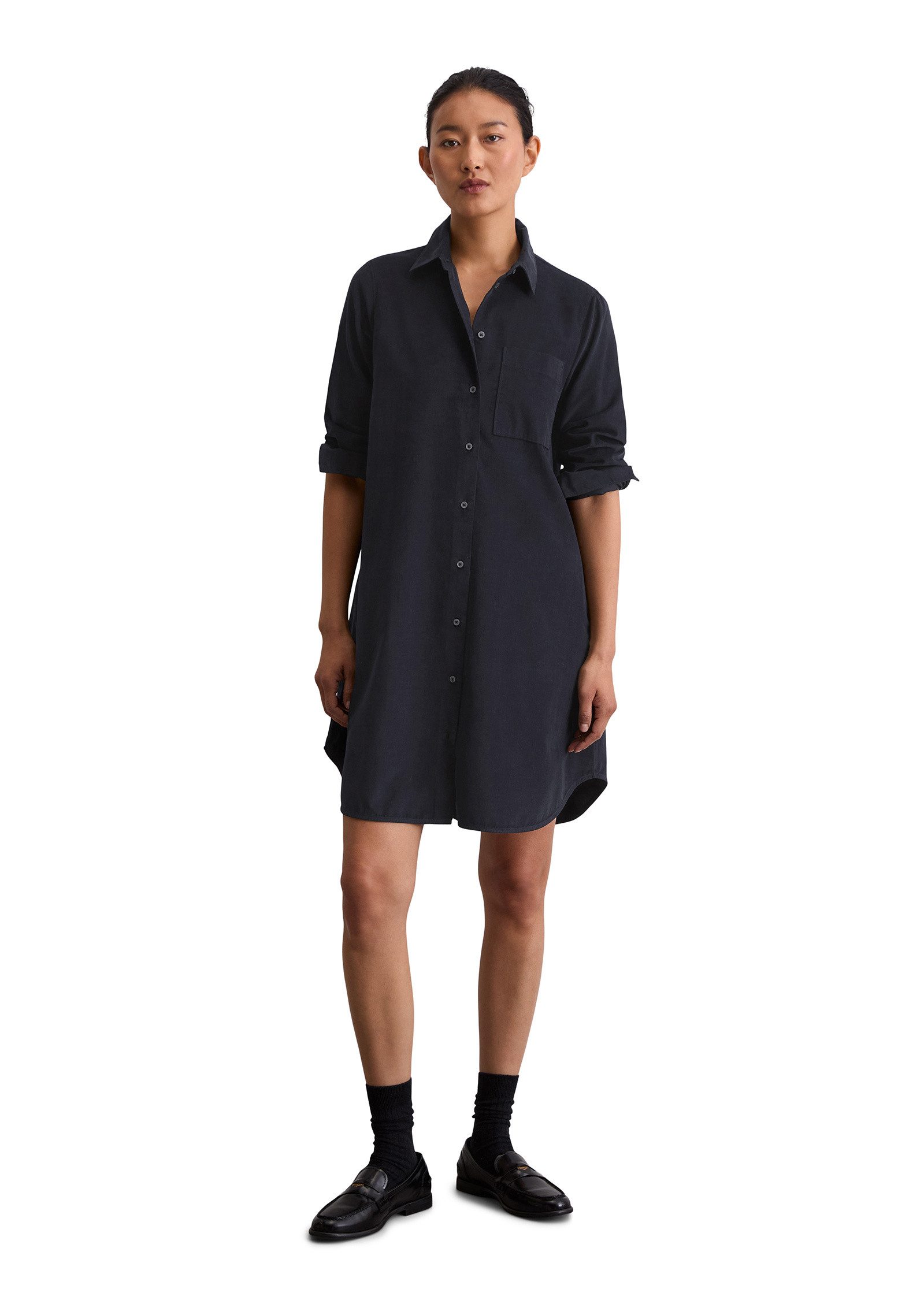 Marc O'Polo Hemdblusenkleid aus Feincord