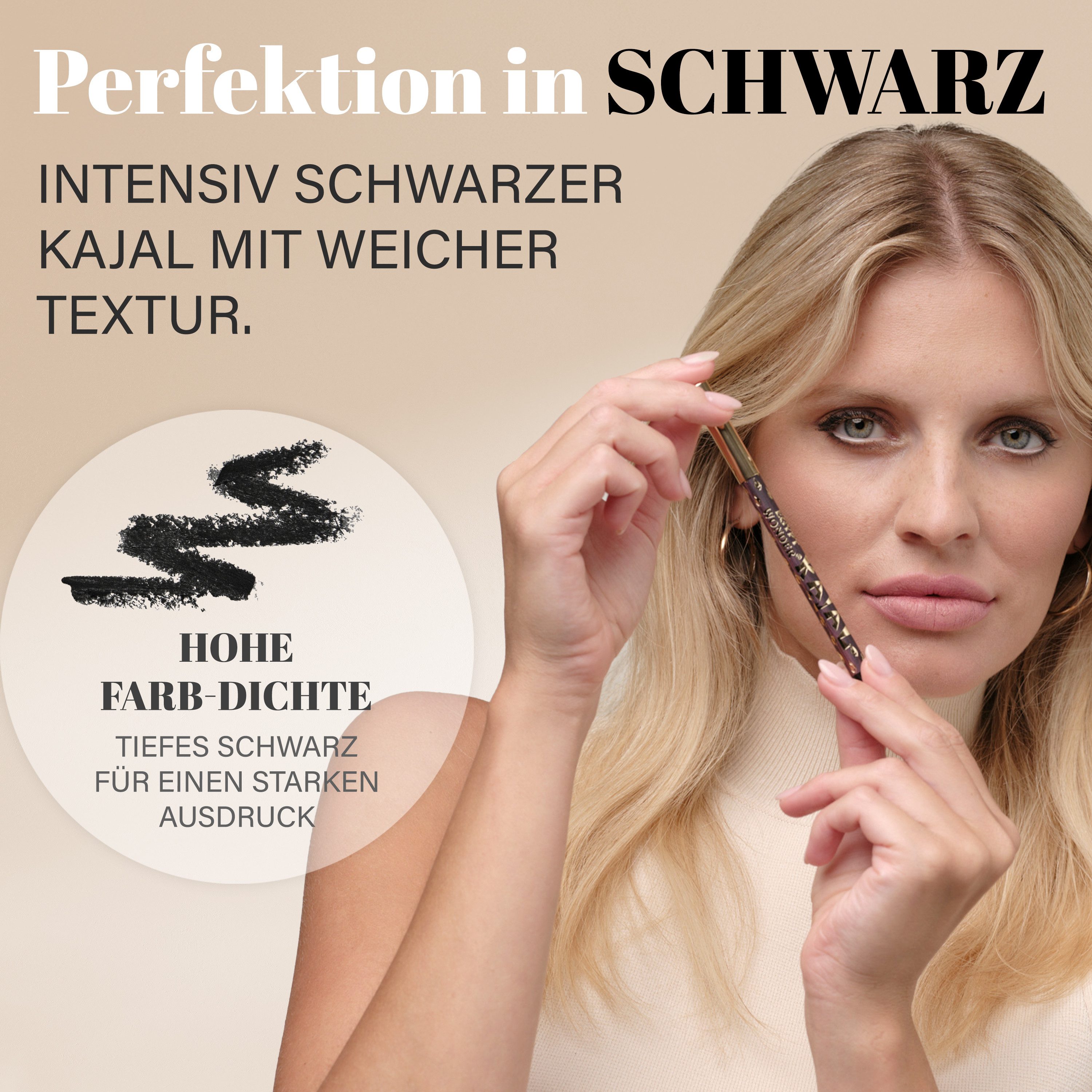 EGYPT-WONDER Kajal Premiumkajalstift, betonend, definierend, seidige Textur