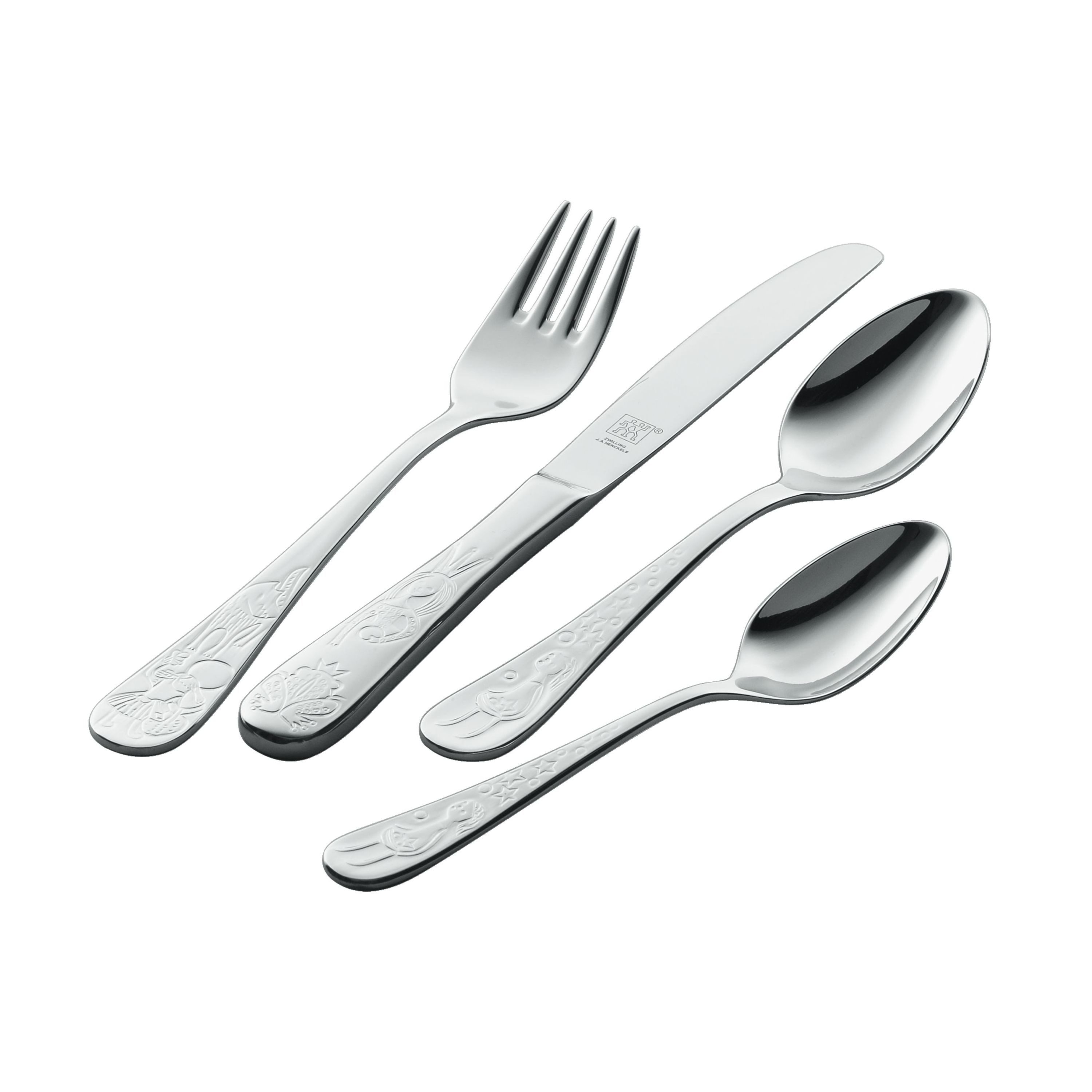 Zwilling Besteck-Set ZWILLING Kinderbesteckgarnitur silber