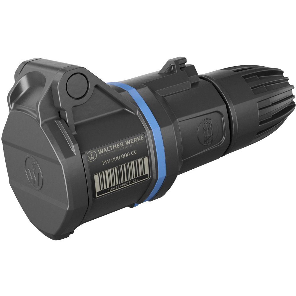 Walther Werke Steckdose Walther Werke FW311306SK FW311306SK CEE Kupplung 16 A 3polig 250 V 1 S