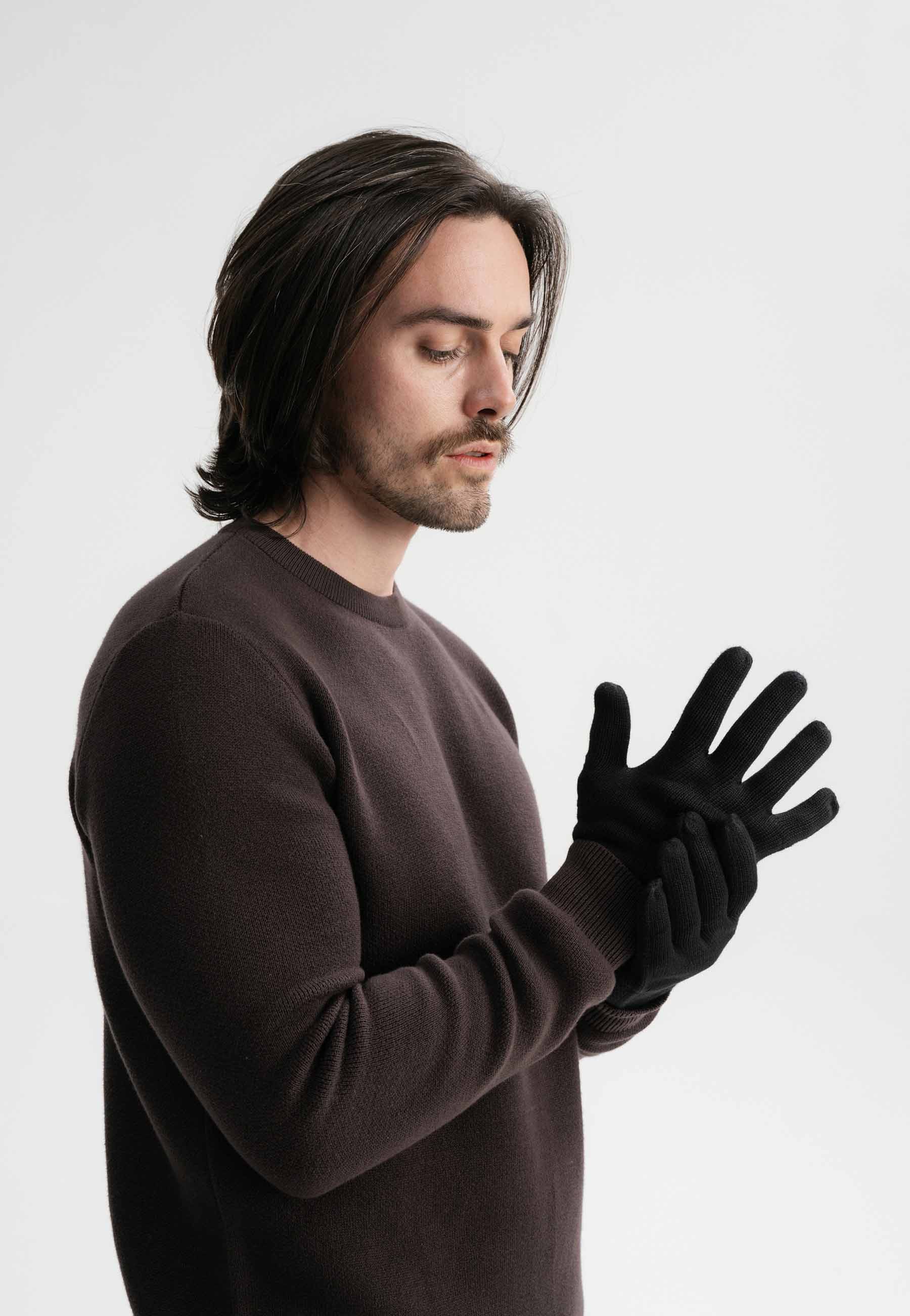 MELA Baumwollhandschuhe Strick Handschuhe Style RISHI günstig online kaufen