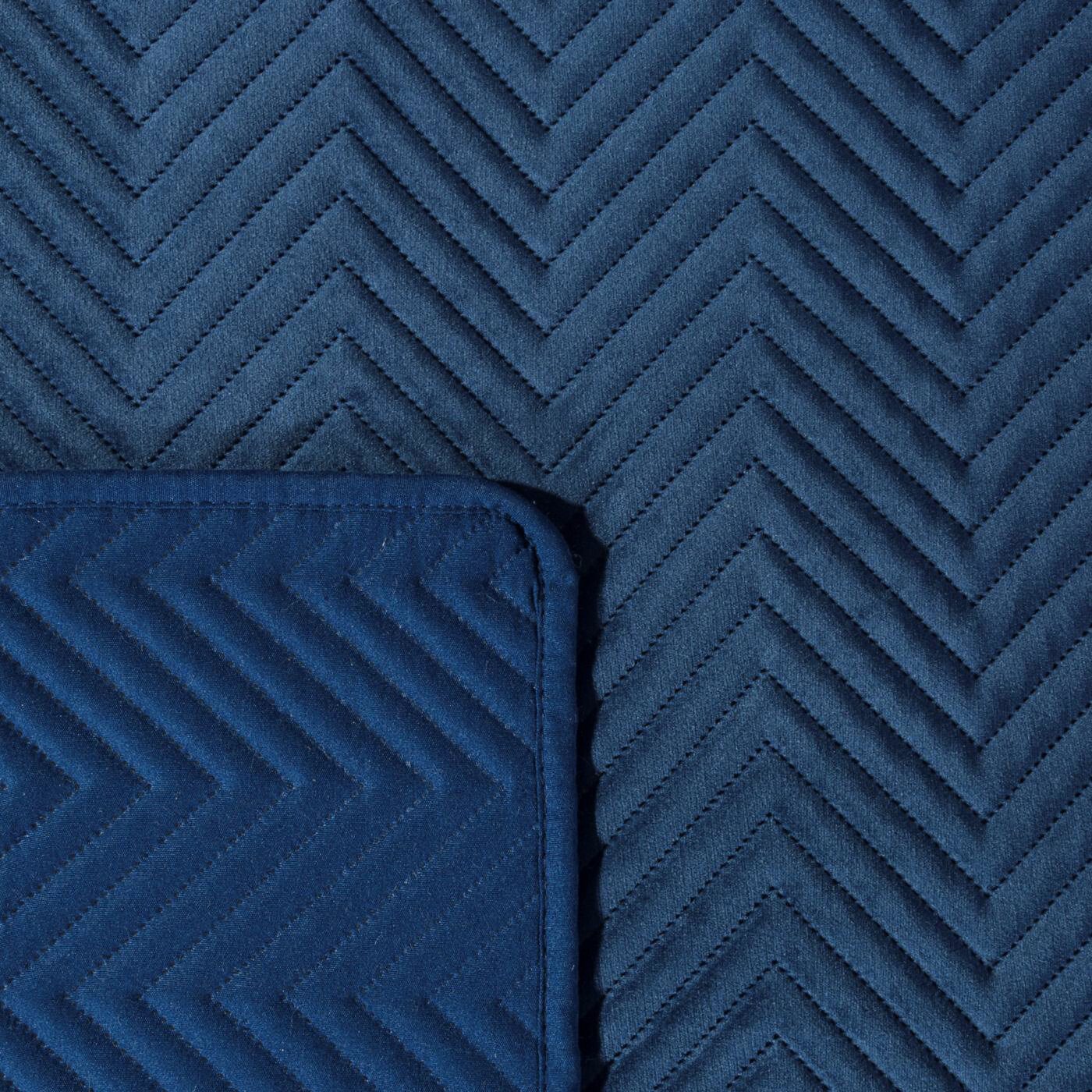 Eurofirany Bettüberwurf SOFIA zweiseitige Steppdecke hochwertige Allzweckdecke L XL XXL, Elegante Tagesdecke Velvet Sesseldecke Sofadecke Überwurf Samt – Bild 3 von 5